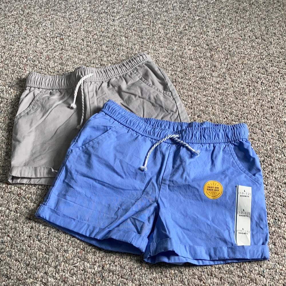 Cat & Jack girls shorts. Size 10-12. NWT.